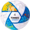 Мяч футб. TORRES Junior-4, F323804, р.4,глянц.ПУ, 4 сл, 32п, руч.сш, бел-жел-гол за 2&nbsp;070.60 ₽ купить в Белгороде