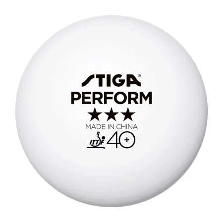 Мяч для наст. тенниса Stiga Perform 3***, 40+, 1113-2110-06, пластик, ITTF Appr., уп.6 шт, бел за 2&nbsp;121.60 ₽ купить в Белгороде