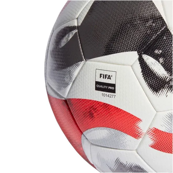 Мяч футб. ADIDAS Tiro Pro HT2428, р.5, FIFA Pro, 32 пан., ПУ, термосшивка, бело-красный за 13&nbsp;591.50 ₽ в Белгороде