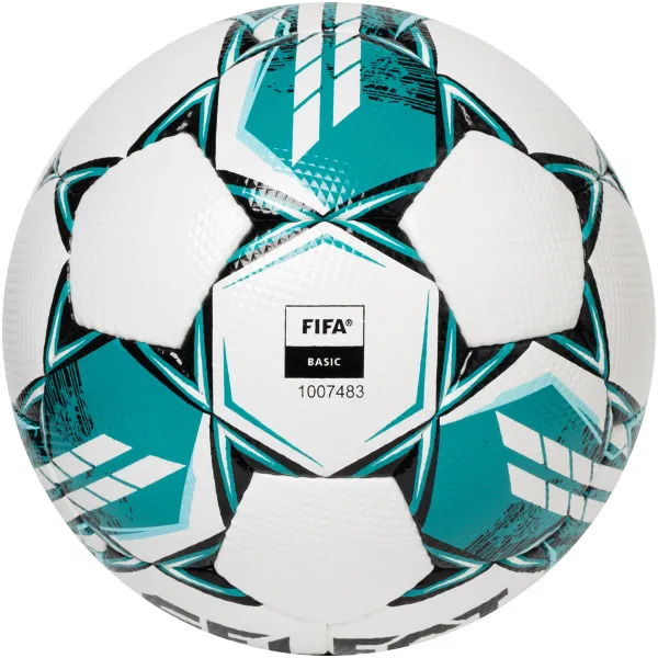 Мяч футб. SELECT NUMERO 10 V23, 0575060004, р.5, FIFA Basic, 32п, ПУ, руч. сш, бело-бирюзовый за 8&nbsp;051.20 ₽ в Белгороде