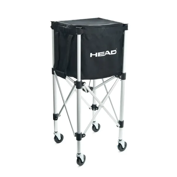Корзина для теннисных мячей HEAD TT7003, на 125 мячей,с сумкой-переноской, складная, металл, черный за 6&nbsp;942.80 ₽ в Белгороде