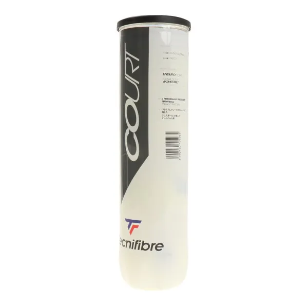 Мяч теннисный Tecnifibre Court 4B, 60COUR364, уп.4 шт,одобр.ITF, войлок, нат.резина, желтый за 1&nbsp;717 ₽ в Белгороде