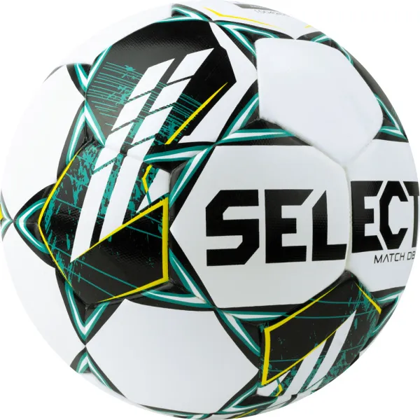 Мяч футб. SELECT Match DВ V23, 0575360004,р.5, FIFA Basic, 32п, ПУ, гибр.сш., бело-зелено-черн за 5&nbsp;875.20 ₽ в Белгороде