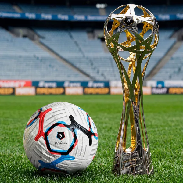 Мяч футб. KELME Russian Premier League, 7601QU5216-100, р.5, FIFA Pro, 10п, ПУ, термосш, бел-син-кр за 10&nbsp;672.60 ₽ в Белгороде