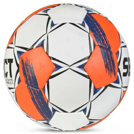 Мяч ганд. SELECT Ultimate Replica v25, 3572858745, р.3(Senior), ПУ,руч.сш, бел-оранж-т.син за 5&nbsp;373.70 ₽ купить в Белгороде