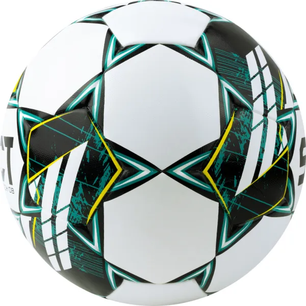 Мяч футб. SELECT Match DВ V23, 0575360004,р.5, FIFA Basic, 32п, ПУ, гибр.сш., бело-зелено-черн за 5&nbsp;875.20 ₽ в Белгороде