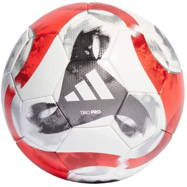 Мяч футб. ADIDAS Tiro Pro HT2428, р.5, FIFA Pro, 32 пан., ПУ, термосшивка, бело-красный за 13&nbsp;591.50 ₽ в Белгороде
