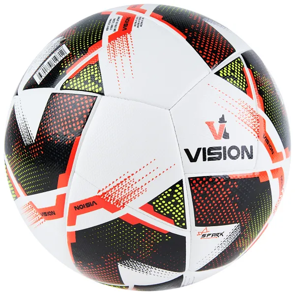Мяч футб. VISION Spark, F324045, р.5, FIFA Basiс, 24 пан,ПУ,2 подкл.слой,гибрид.сшив,бело-мультикол за 2&nbsp;279.70 ₽ в Белгороде
