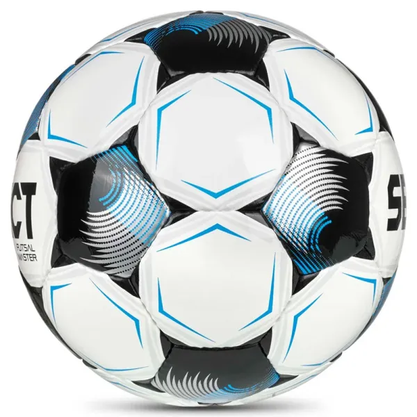Мяч футзал. SELECT Futsal Master V26, 1043471003, р.4, Basic,32п, гл.ПУ, руч.сш,бело-сине-черный за 7&nbsp;031.20 ₽ в Белгороде