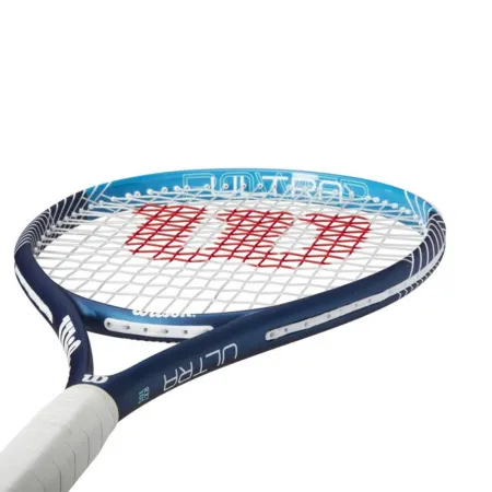 Ракетка б/т Wilson Ultra Power 105 Gr1, WR147010U1, для любит, композит, со струнами, темносин-бел за 11&nbsp;662 ₽ купить в Белгороде