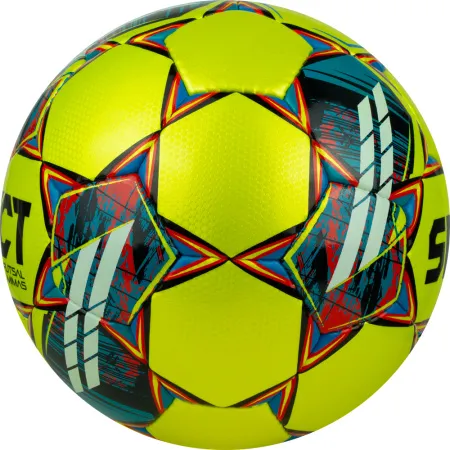 Мяч футзал. SELECT Futsal Mimas, 1053460550, р.4,FIFA Basic, 32 пан, гл.ПУ, руч.сш, жел-сине-красный за 6&nbsp;303.60 ₽ купить в Белгороде