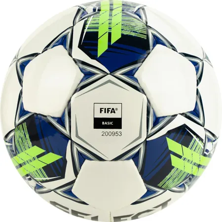 Мяч футзал. SELECT Futsal Master Shiny V22, 1043460004, р.4, Basic,32п, гл.ПУ, руч.сш,бел-син-зел за 7&nbsp;539.50 ₽ купить в Белгороде