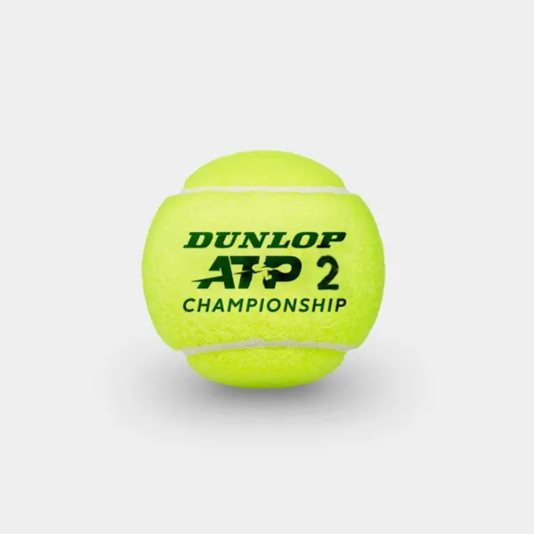 Мяч теннисный Dunlop ATP Championship 3B, 601626, уп.3ш, одобр. ITF, нат.резина,фетр. за 943.50 ₽ в Белгороде