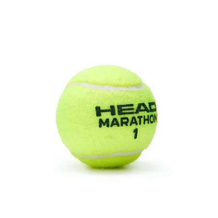 Мяч теннисный HEAD Marathon 3B, 578183, крафт. упак.3шт, без давления, фетр, нат.резина,желтый за 1&nbsp;055.70 ₽ купить в Белгороде