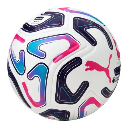Мяч футб. PUMA Stellar Pro PL, 08510701, р.5, FIFA Quality Pro, 8п, ПУ, термосш, бело-фиолетовый за 9&nbsp;069.50 ₽ купить в Белгороде