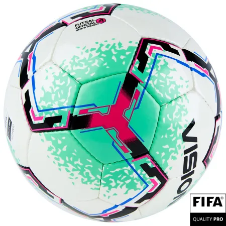Мяч футзал. VISION SALA+, FIFA Quality Pro, FS324084 р.4, 32 п. PU, 4 подкл.сл, руч.сшив.,бело-зелен за 4&nbsp;943.60 ₽ купить в Белгороде
