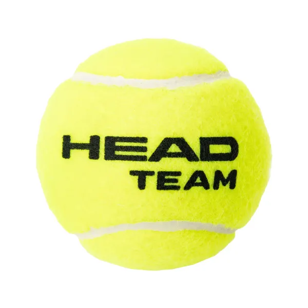 Мяч теннисный HEAD Team 3B, 575703, уп.3 шт, одобр.ITF, фетр, нат.резина, желтый за 569.50 ₽ в Белгороде