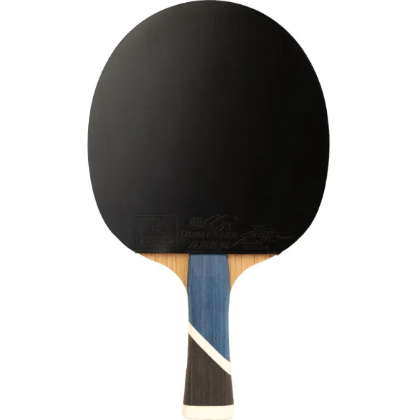 Ракетка для н/т DOUBLE FISH 5A+C, для продвин, ITTF Appr, накл. 2,1 мм, конич. ручка+ 2 мяча V40+мм за 2&nbsp;779.50 ₽ в Белгороде