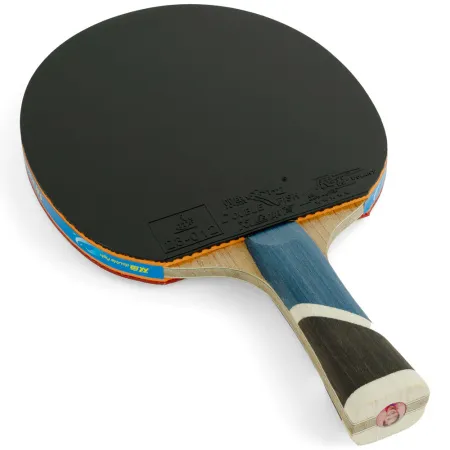 Ракетка для н/т DOUBLE FISH 5A+C, для продвин, ITTF Appr, накл. 2,1 мм, конич. ручка+ 2 мяча V40+мм за 2&nbsp;779.50 ₽ купить в Белгороде