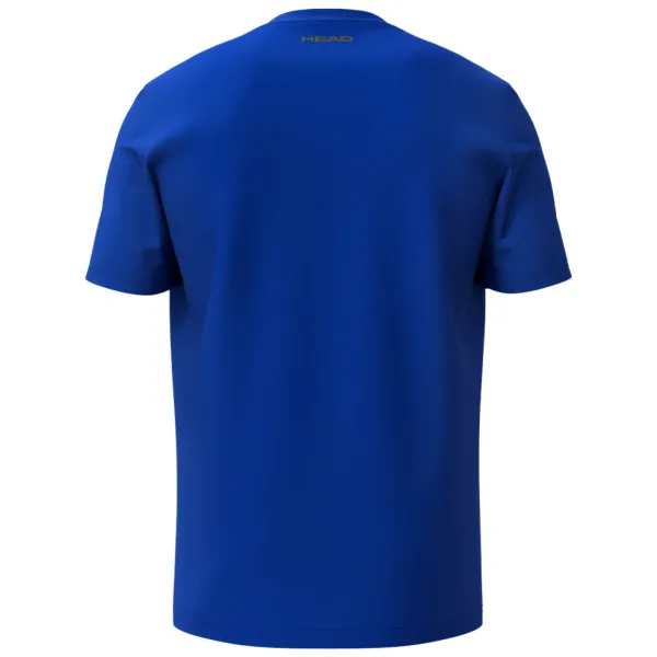 СЦ*Футболка мужская HEAD Club Original T-Shirt M 811855-Ro-S, р.S, хлопок,полиэстер,эластан, синий за 2&nbsp;888.30 ₽ в Белгороде