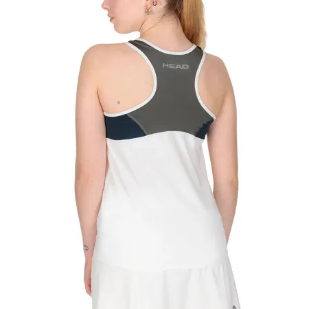 СЦ*Майка жен. HEAD Club 22 Tank Top W 814461-WHDB-L, р.L, 92% полиэстер, 8% эластан, белый за 3&nbsp;500.30 ₽ купить в Белгороде