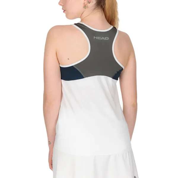 СЦ*Майка жен. HEAD Club 22 Tank Top W 814461-WHDB-L, р.L, 92% полиэстер, 8% эластан, белый за 3&nbsp;500.30 ₽ в Белгороде