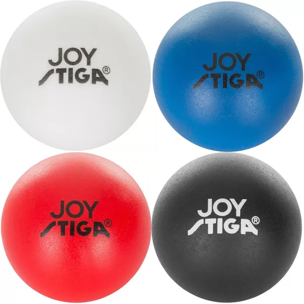 Мяч для наст. тенниса Stiga Joy, 1110-5240-04, диам. 40+мм, пластик, упак. 4 шт, мультиколор за 1&nbsp;286.90 ₽ в Белгороде