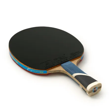 Ракетка для н/т DOUBLE FISH 5A+C, для продвин, ITTF Appr, накл. 2,1 мм, конич. ручка+ 2 мяча V40+мм за 2&nbsp;779.50 ₽ купить в Белгороде