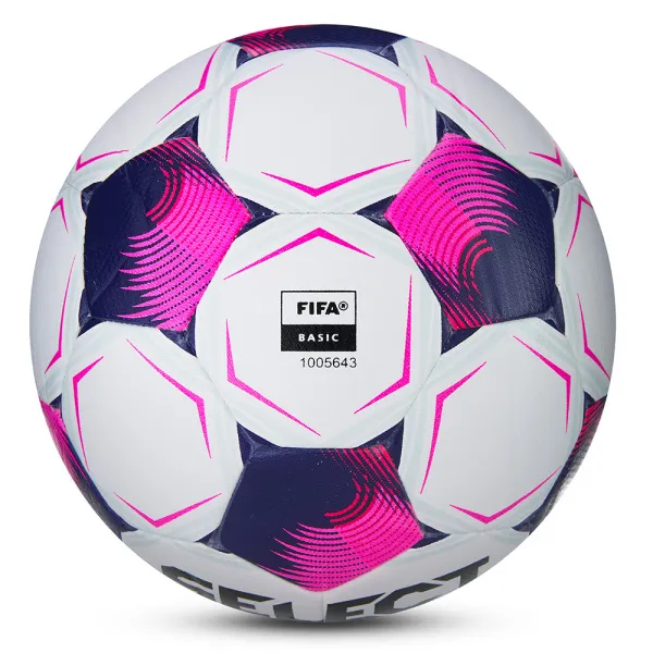 Мяч футб. SELECT Atlanta v26, 0575971011, р.5, FIFA Basic, облегч, 32п,ТПУ, гибрид.сш, бел-роз-черн. за 4&nbsp;712.40 ₽ в Белгороде
