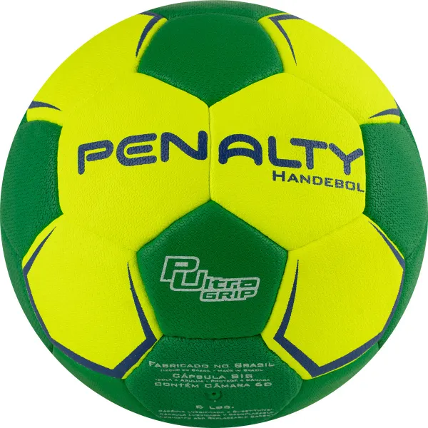 СЦ*Мяч ганд. PENALTY HANDEBOL SUECIA H2L ULTRA GRIP FEMININO, 5115615300-U,р.2,PU,руч.с,жел-зел за 3&nbsp;512.20 ₽ в Белгороде