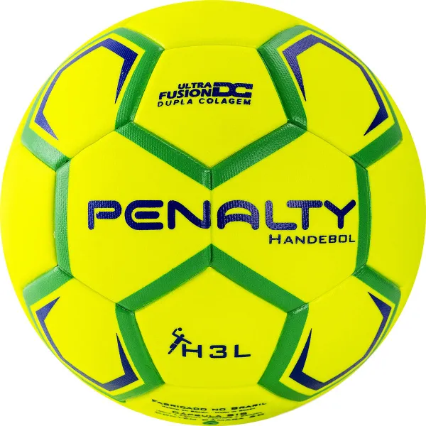 Мяч ганд. PENALTY HANDEBOL H3L ULTRA FUSION X, 5203632600-U, р.3, PU, термосшивка, жел за 3&nbsp;187.50 ₽ в Белгороде