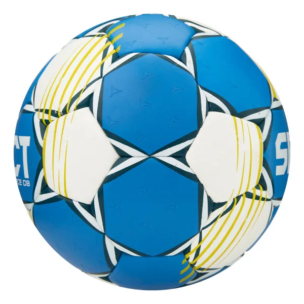 Мяч ганд. SELECT HB FORCE DB V25, 1622858205, Senior (р.3), EHF Appr,ПУ, гибр.сш., сине-белый за 8&nbsp;438.80 ₽ в Белгороде