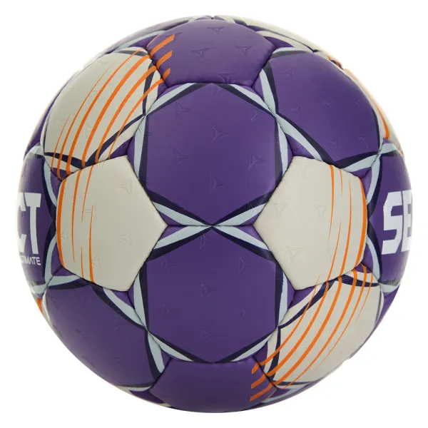 Мяч ганд. SELECT Ultimate Official EHF V24, 1612858999, Senior(р.3), EHF Appr, ПУ, руч.сш, фиол-сер за 15&nbsp;504 ₽ в Белгороде