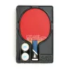 Ракетка для н/т DOUBLE FISH 5A+C, для продвин, ITTF Appr, накл. 2,1 мм, конич. ручка+ 2 мяча V40+мм за 2&nbsp;779.50 ₽ купить в Белгороде