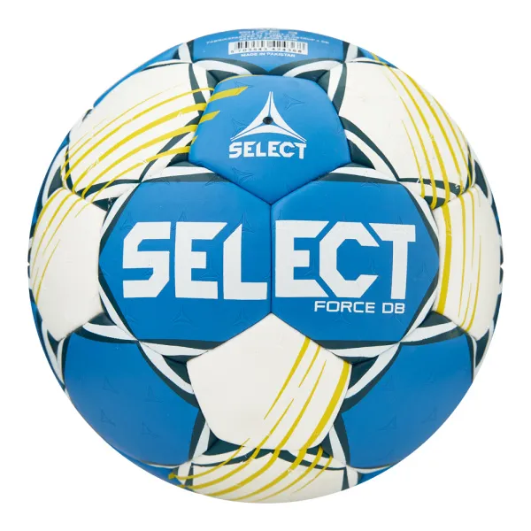 Мяч ганд. SELECT HB FORCE DB V25, 1622858205, Senior (р.3), EHF Appr,ПУ, гибр.сш., сине-белый за 8&nbsp;438.80 ₽ в Белгороде