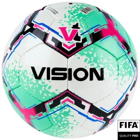 Мяч футзал. VISION SALA+, FIFA Quality Pro, FS324084 р.4, 32 п. PU, 4 подкл.сл, руч.сшив.,бело-зелен за 4&nbsp;943.60 ₽ купить в Белгороде