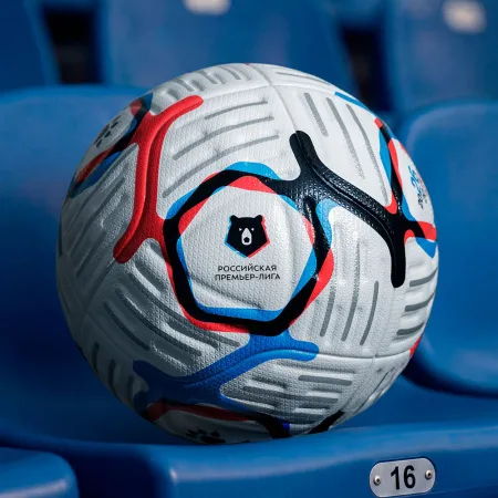 Мяч футб. KELME Russian Premier League, 7601QU5216-100, р.5, FIFA Pro, 10п, ПУ, термосш, бел-син-кр за 10&nbsp;672.60 ₽ купить в Белгороде